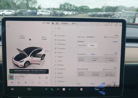 2023 Tesla Model Y из США, поврежденный, VIN 7SAYGDEE9PF684846